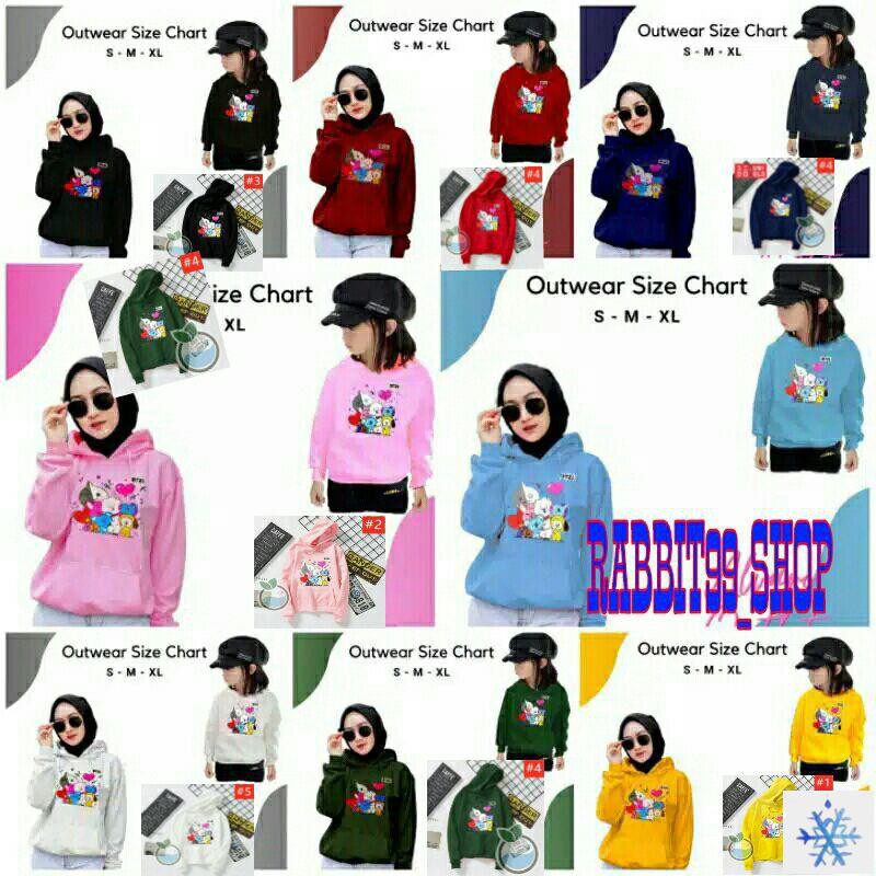 Áo Hoodie In Hình Bt21 It99 _ Shop