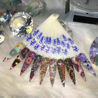 Foil dán móng thổ cẩm