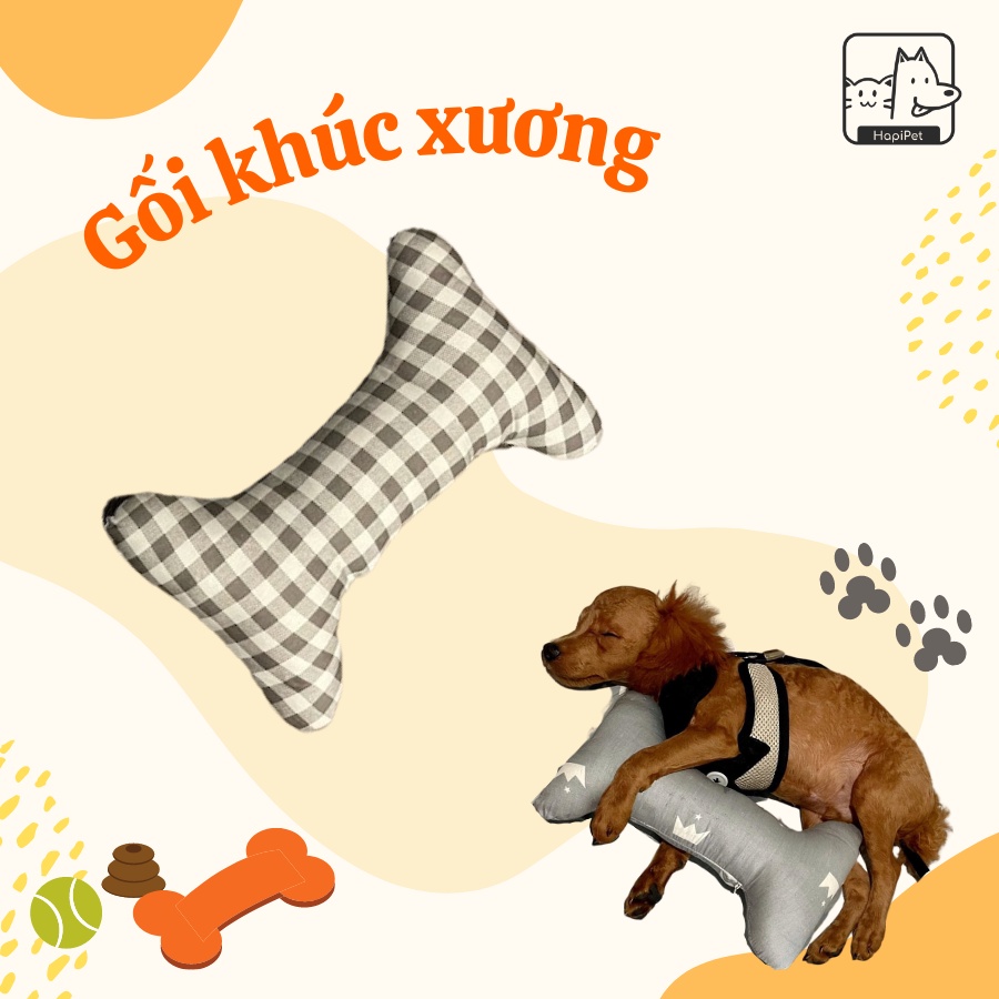 Gối ôm khúc xương cho thú cưng