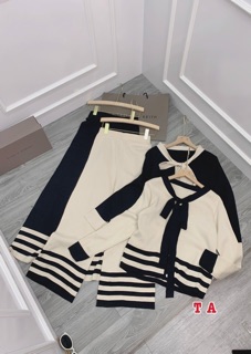 Set len mongtoghi cổ nơ đen