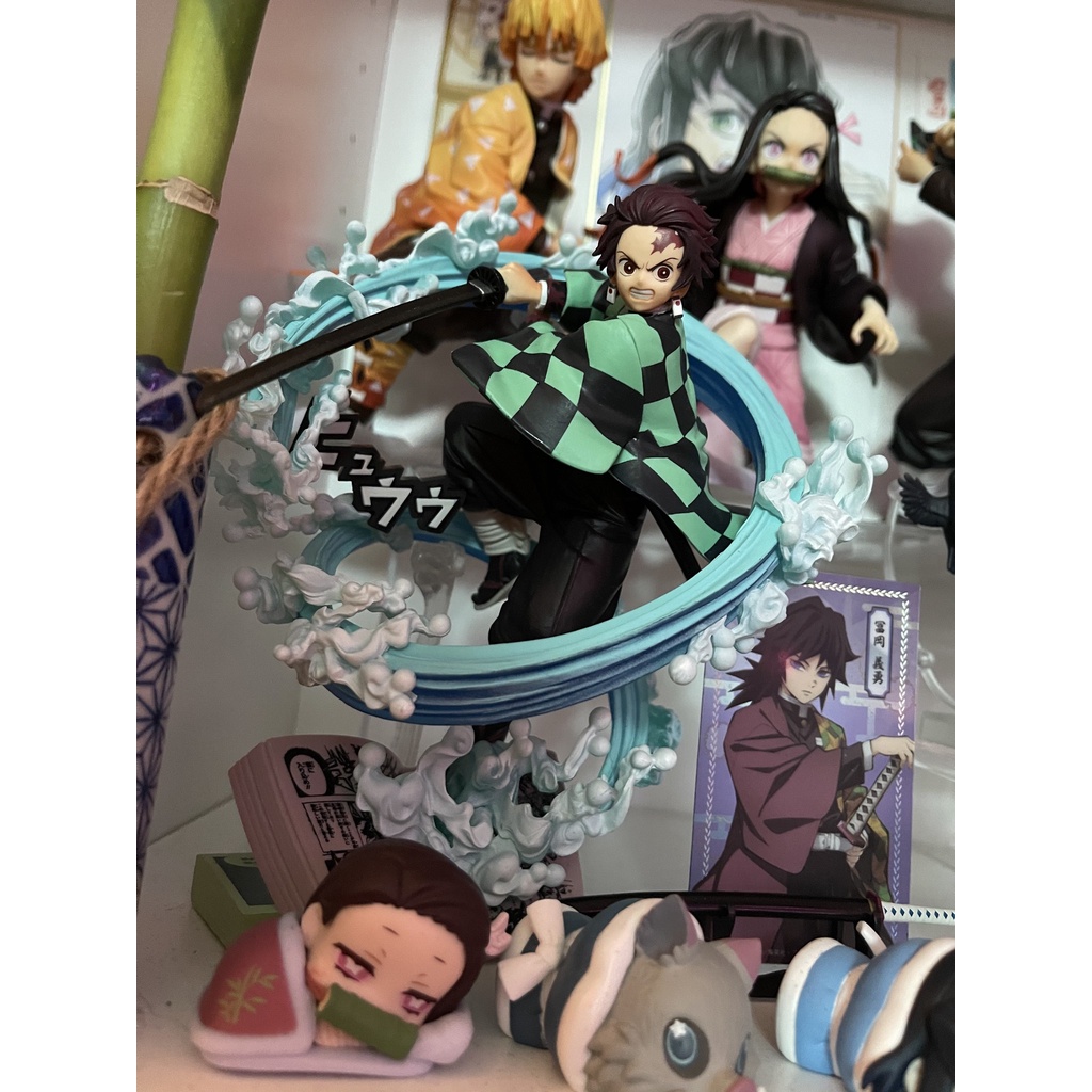 Mô Hình Figure Nhân Vật Anime Kimetsu no Yaiba, Kamado Tanjirou, Jump Out Heroes (Bandai Spirits, Shueisha) chính hãng