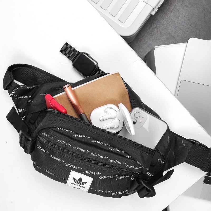 Túi bao tử Adidas, Túi đeo chéo CHỐNG NƯỚC NHỎ GỌN ĐẸP