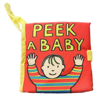 Sách vải - peek a baby - jolly baby