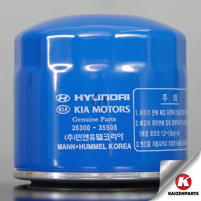 Lọc nhớt Carens 07-12 chính hãng HYUNDAI KIA | 2630035505