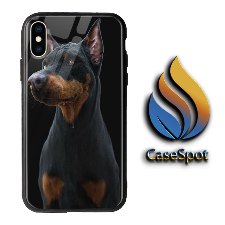 Ốp Lưng Chất Ip 7 Plus Hình Con Chó Đáng Yêu CASESPOT Cho Iphone 12/IP6/IP7/IP8/IPx/IP11/Xr