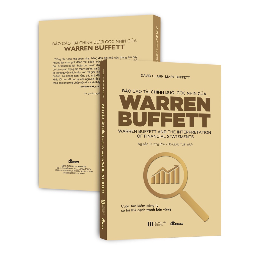 Sách - Báo cáo tài chính dưới góc nhìn của Warren Buffett (2021)