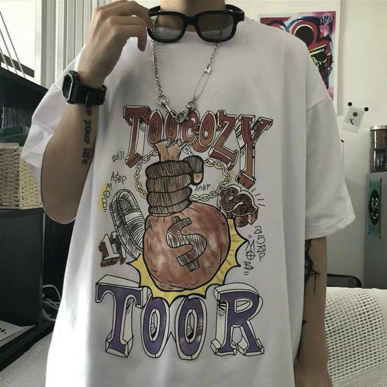 Áo Thun Tay Lỡ Form Rộng TOOR Thời Trang Unisex Thun Cotton Xịn Mặc Mát