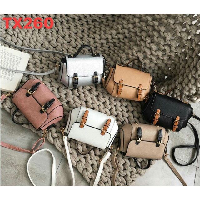Túi dáng cặp đeo 2 kiểu