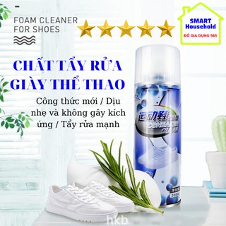 Chai xịt bọt làm sạch giày Sneaker Clean 200ml - Chai xịt bọt làm sạch chuyên cho giày Sneaker, Tẩy trắng giày Sneaker