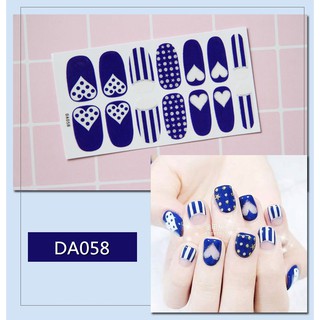 Miếng dán móng tay - Nail Wraps (14 miếng dán khô)