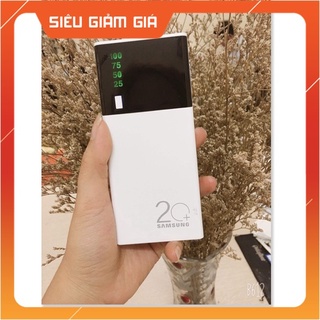   SS  PIN SẠC DỰ PHÒNG TRẮNG ĐEN 30000MAH SẠC CỰC NHANH CHO NHIỀU THIẾT BỊ CÔNG NGHỆ ĐỈNH CAO |Phutuan2410 