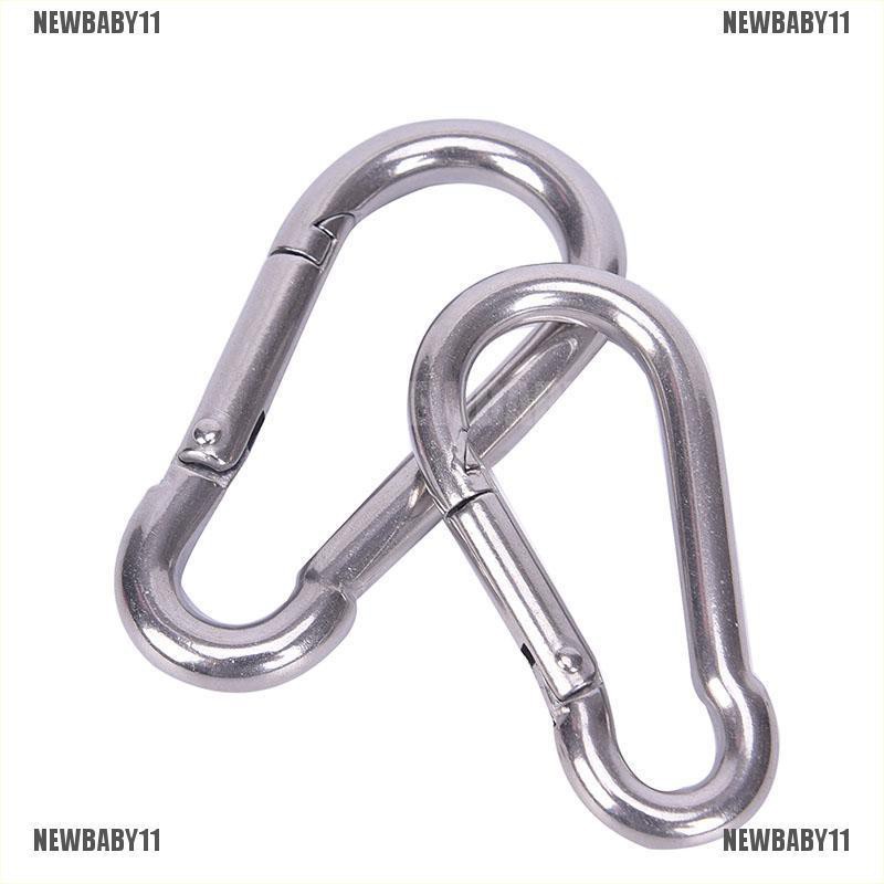 Móc Khóa Carabiner Bằng Thép Không Gỉ 304 NEWBABY11