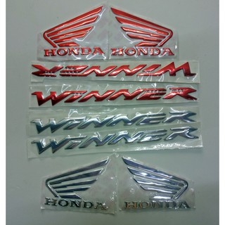 Combo Logo Winner + cánh chim Honda 3M
