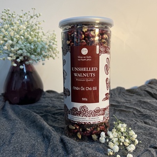 250g-500g Hạt óc chỏ đỏ, nhân óc chó đỏ Mỹ chính hãng – Hàng nhập khẩu cao cấp Date mới thơm ngon