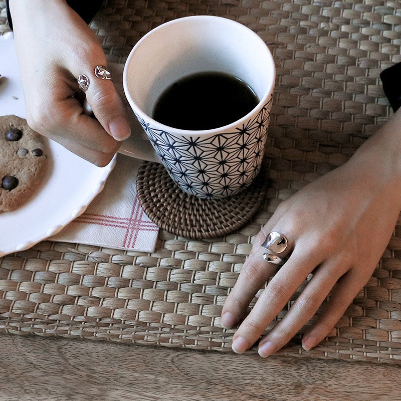 Nhẫn Thời Trang Đơn Giản Phong Cách Nhật Hàn B804