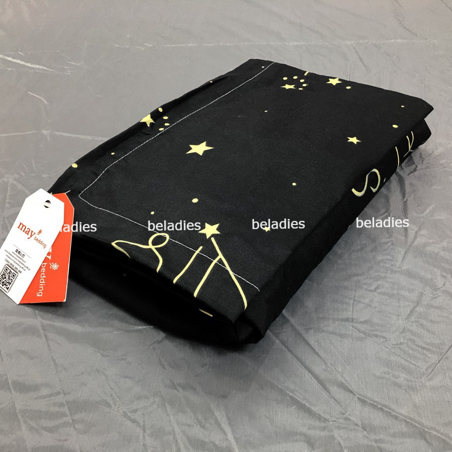 Vỏ ga bọc đệm 3 tấm 1 mặt ga trải gường kèm 2 vỏ gối nằm cotton poly cỡ 1m2 1m6 1m8 2m