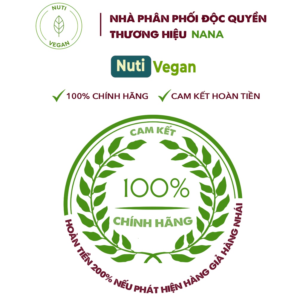 Sữa Organic MIWAKO nhập khẩu Malaysia, hộp 400g Vị Gạo, Sữa Hạt Hữu Cơ Không Chứa Đậu Nành - Nuti Vegan