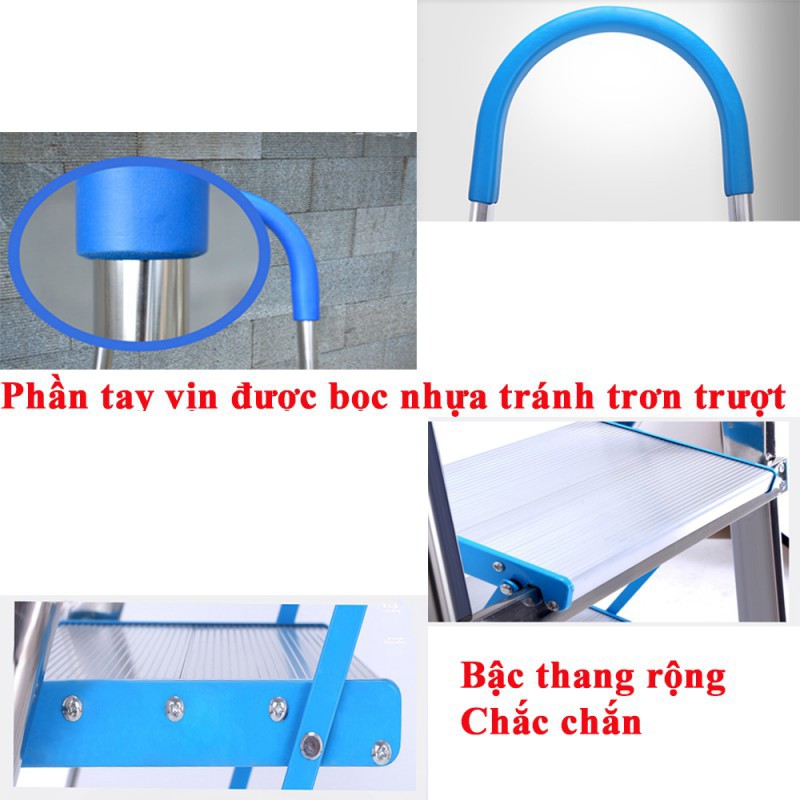 2 mẫu thang ghế tay vịn Nikita 4 bậc cao 1M IN04 &amp; DL04 Nhật Bản.