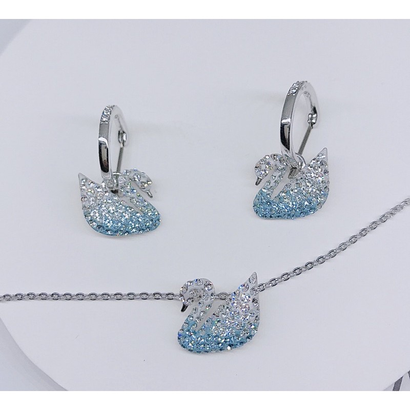 Bông tai Omber xanh