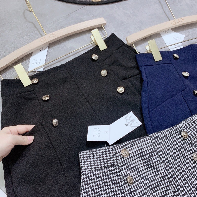 [ Mã FAXANH55 giảm 10K đơn 50K] CNU4 - CHÂN VÁY NỮ CẠP CAO 6 CÚC 3 MÀU | BigBuy360 - bigbuy360.vn