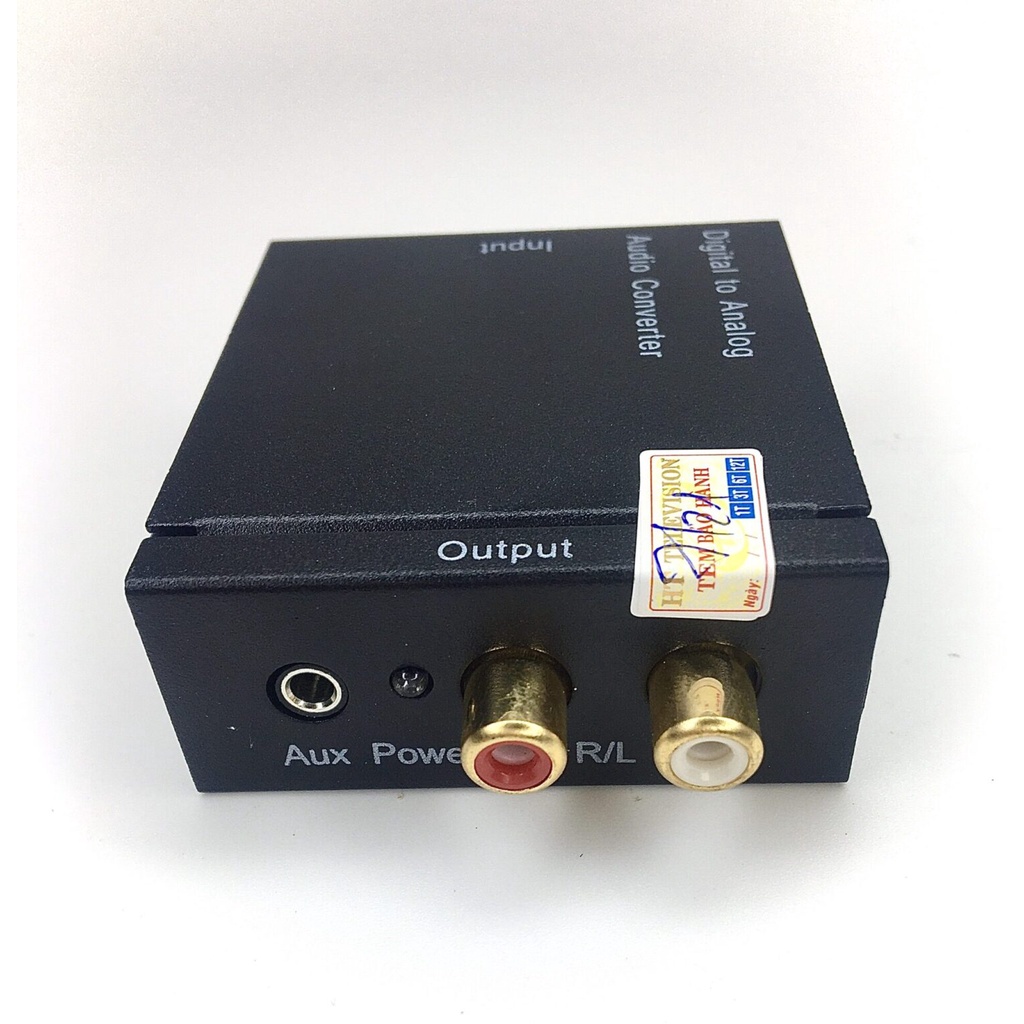 Bộ chuyên tín hiệu âm thanh quang học Optical sang AV, âm thanh hay không tạp âm, kết nối tivi với các thiết bj âm thanh