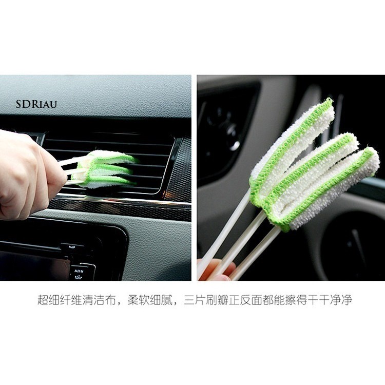 Bàn chải chà rửa lỗ thông khí xe hơi