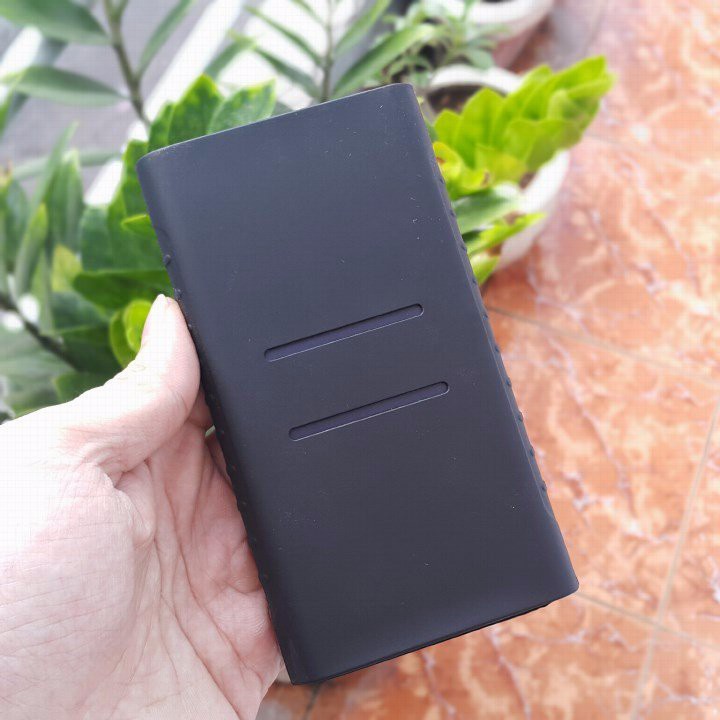 Bao Silicon Bọc Bảo Vệ Cho Pin DP Xiaomi 10000mAh Gen 2 2016 1 cổng USB Chính Hãng