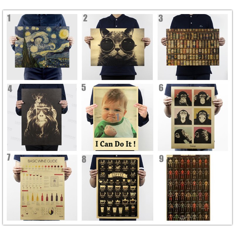 Poster dán trang trí tường với 28 mẫu tùy chọn bắt mắt | BigBuy360 - bigbuy360.vn