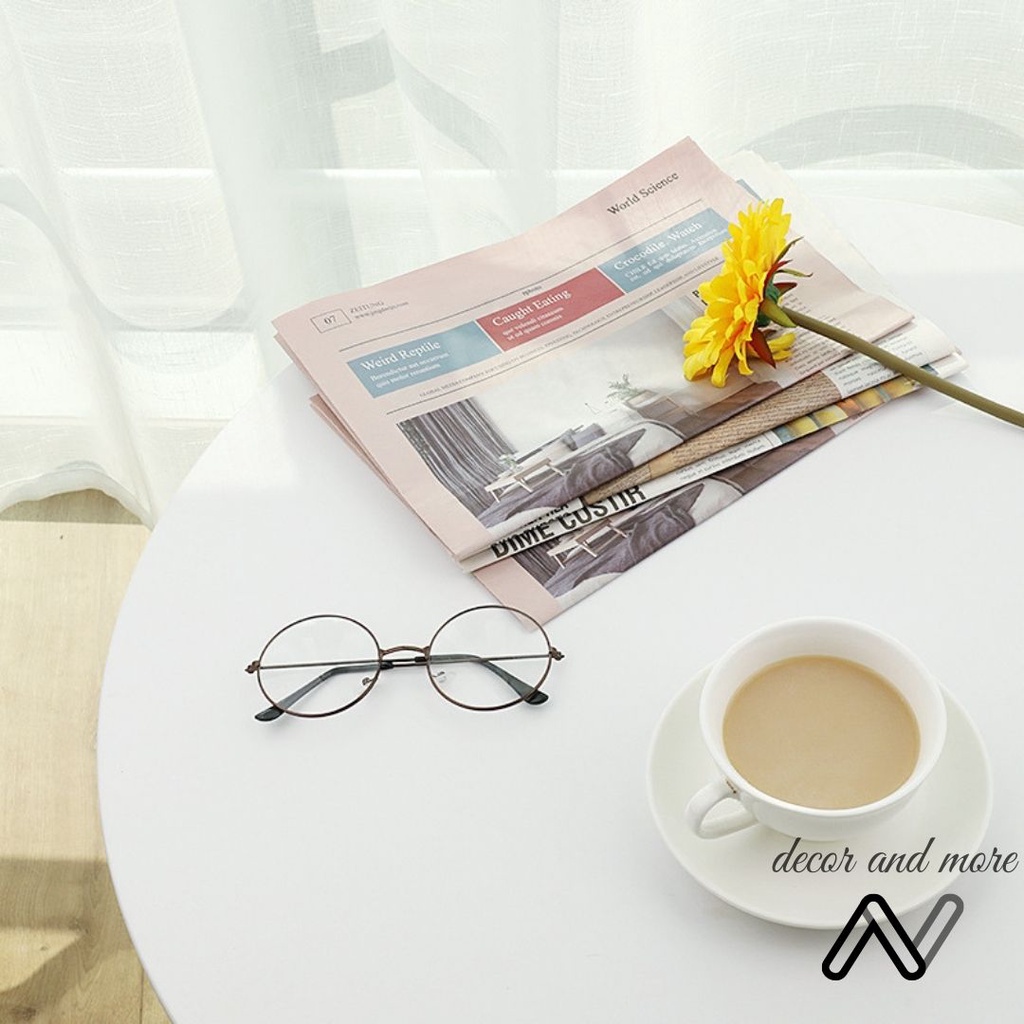 Báo cũ tiếng anh, giấy giả báo dùng gói quà, trang trí decor phụ kiện chụp ảnh