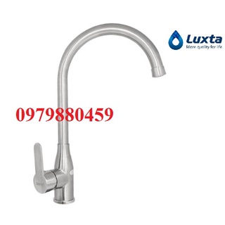 Vòi chén nóng lanh inocx304 luxta l3219b, bh 6 năm