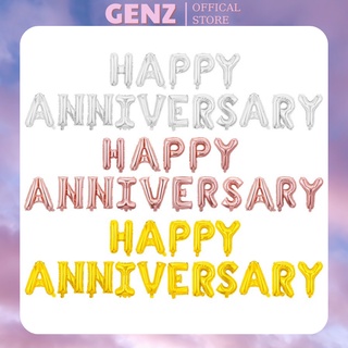 Bóng Chữ Happy Anniversary trang trí lễ kỷ niệm/ngày cưới/tỏ tình
