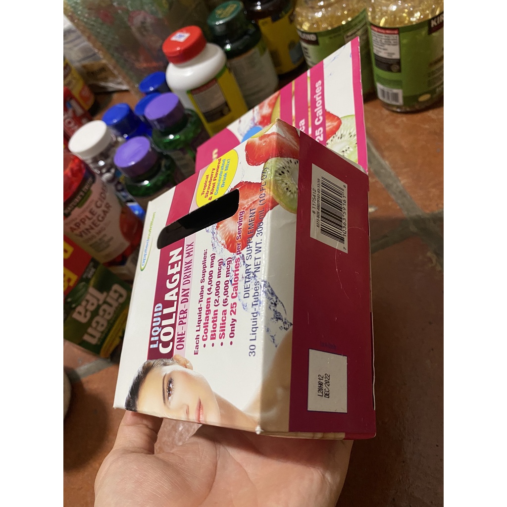 COLLAGEN LIQUID DẠNG NƯỚC HỘP 30 ỐNG