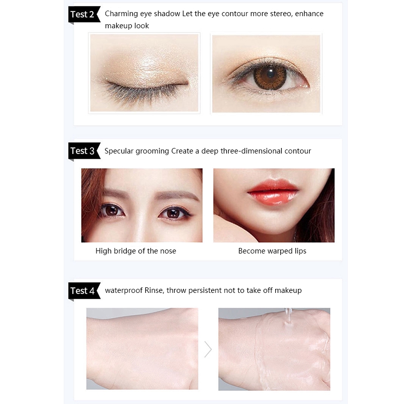 Nhũ bắt sáng dạng lỏng hiệu ứng lấp lánh trang điểm gợi cảm