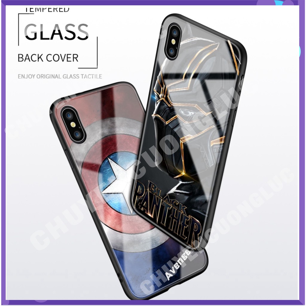 [BAO GIÁ] Ốp IPhone 6 6S 7 8 Plus X XR XS 11 Pro Max Marvel The Avengers Spiderman protective