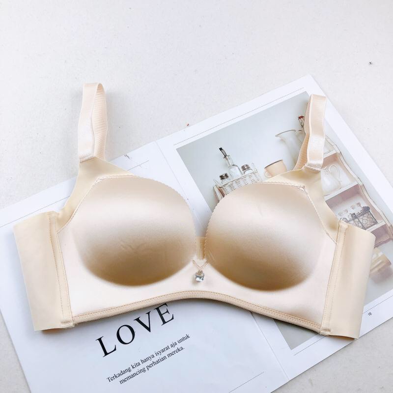 Áo lót không gọng su đệm dày mút mềm đẩy ngực size bé(32)