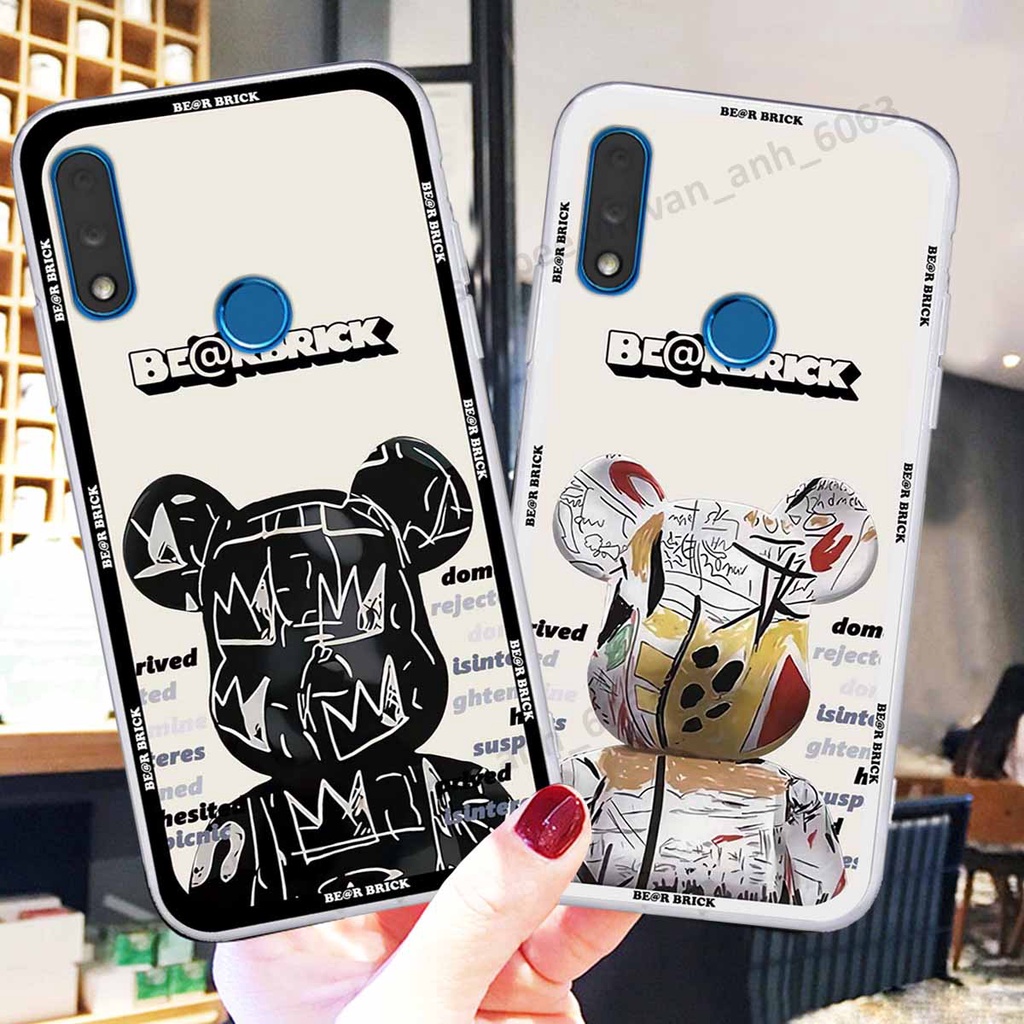 Ốp Vsmart Star 3 / Star 4 / Star3 / Star4 be@r brick mars thời trang, ốp lưng điện thoại viền dẻo siêu chất