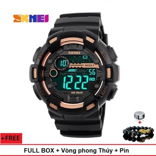 Đồng Hồ Nam Điện Tử Thể Thao SKMEI 1243 + FREE vòng phong thủy + pin dự phòng