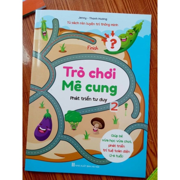 bộ trò chơi mê cung cho trẻ rèn trí thông minh