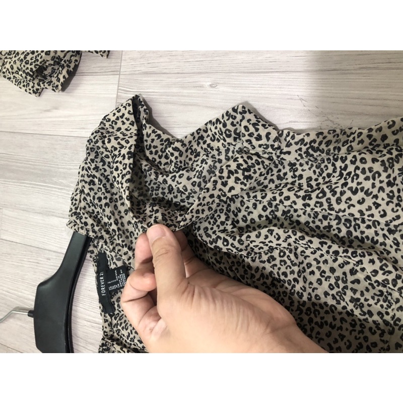Áo sơ mi nữ f21 buộc eo vnxk, áo kiểu nữ xuất dư