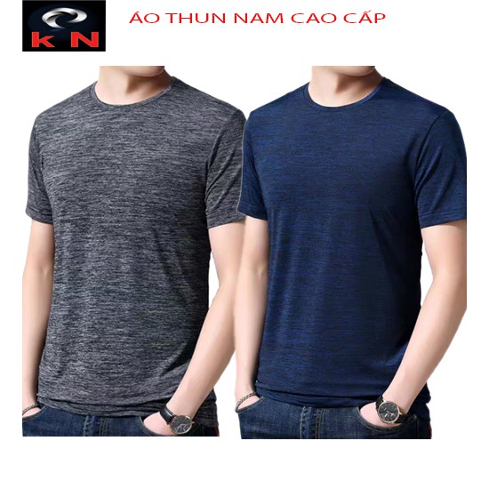 áo thun nam xám bạc co giãn vải xịn thời trang phong cánh cá tính