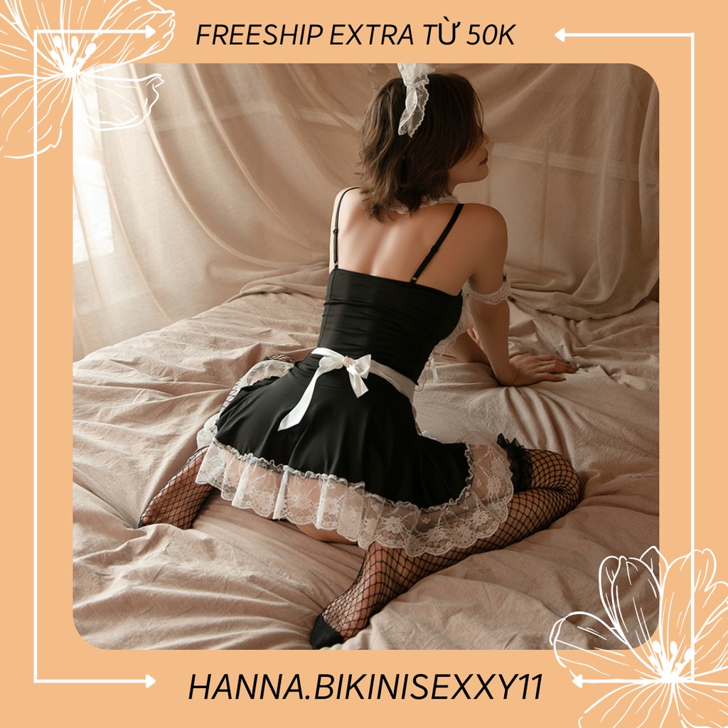 Đồ ngủ cosplay, đồ ngủ nữ sexy, đồ ngủ hầu gái cao cấp, hanna.bikinisexxy11 | BigBuy360 - bigbuy360.vn