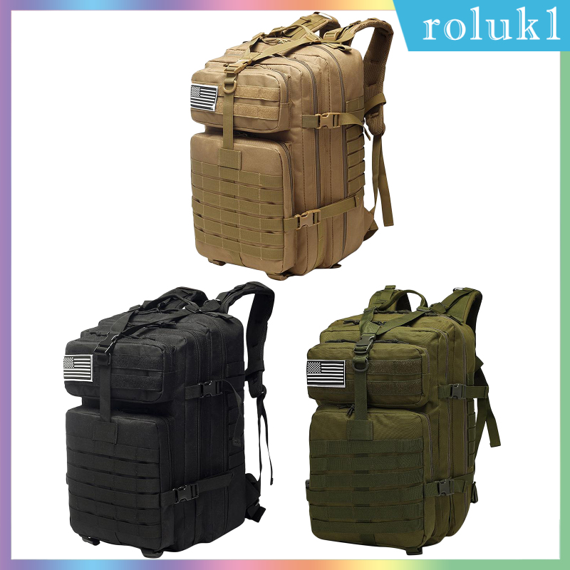 Military    Backpack, Army 3 Day Assault Pack,50L Molle Bag Rucksack Shoulder Bag Daypack
