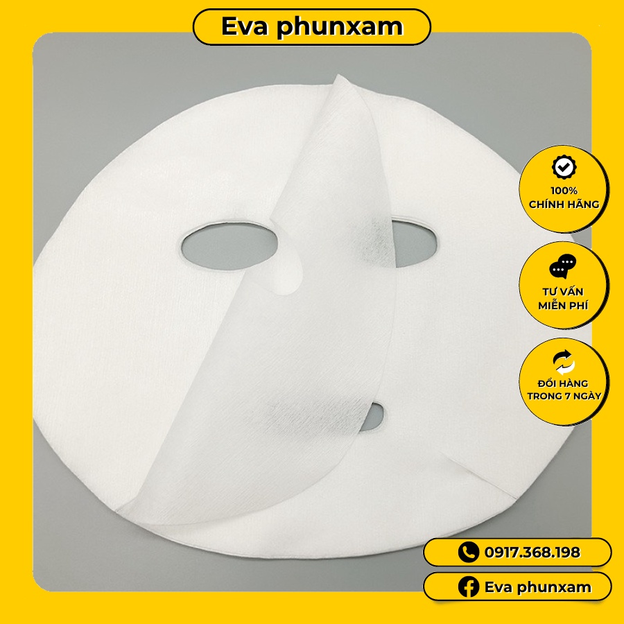 Mặt nạ giấy dùng trong spa gói 100 miếng dùng lót cho mặt nạ bột