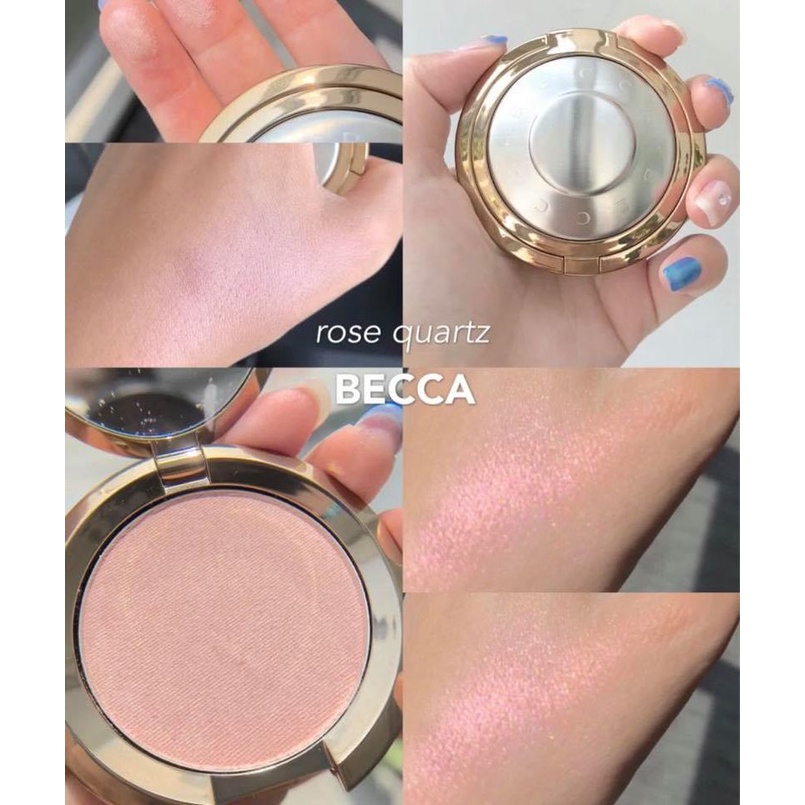 [MINI] Phấn bắt sáng BECCA Shimmering Perfector Pressed màu Rose Quazt