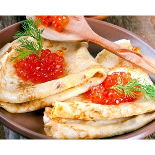 Trứng cá đỏ muối của Nga/220g