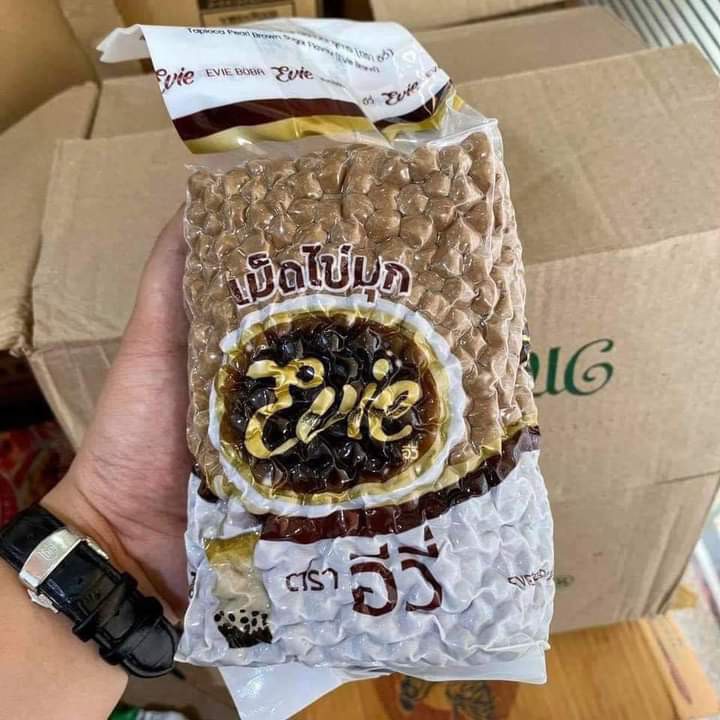 TRÂN CHÂU ĐƯỜNG ĐEN EVIE -TRÂN CHÂU THÁI LAN GÓI 1KG