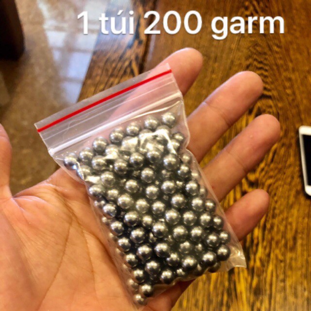 1 túi bi nhám 200 gram 6,35li-8li đồng giá