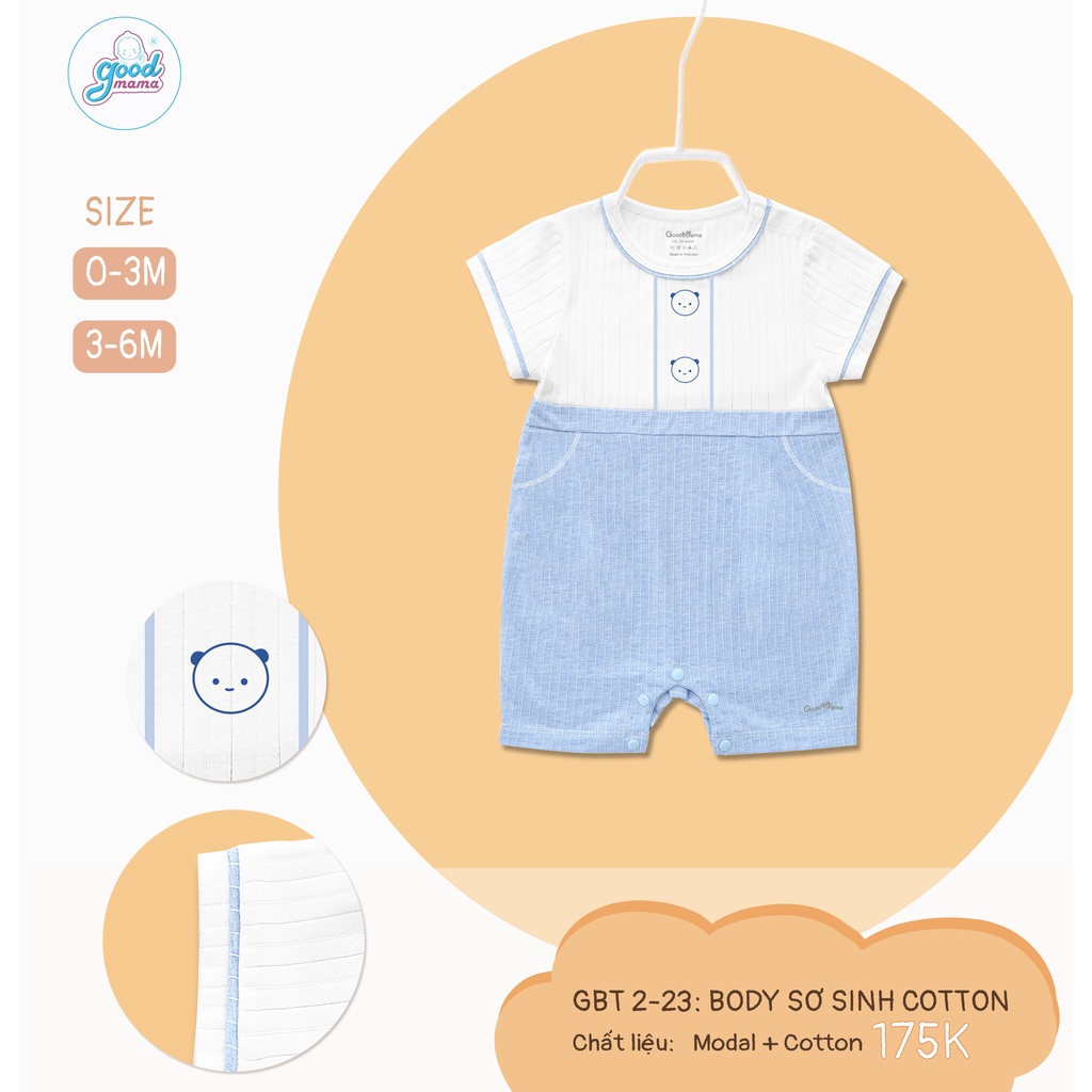 [Mã LTBAUAB6 giảm 7% đơn 99K] BODY YẾM GOODMAMA (bé trai/bé gái)