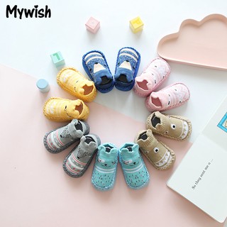 Giày em bé đế mềm chống trượt hình con cáo đáng yêu