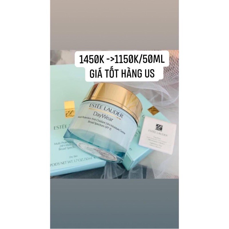 Kem dưỡng ban ngày Estee lauder daywear  - Kem dưỡng chống lão hóa SPF 15